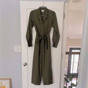 & Other Stories - Army green jumpsuit